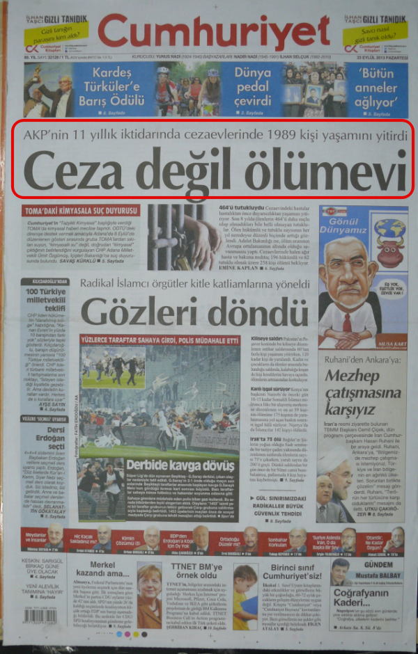 Foto - Ali İhsan Karahasanoğlu geçmiş 23 Eylüllerdeki gazete manşetlerini yorumladı