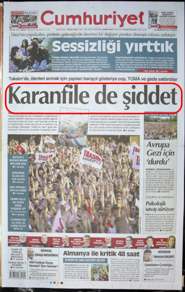 Foto - Ali İhsan Karahasanoğlu geçmiş 23 Haziranlardaki manşetleri yorumladı