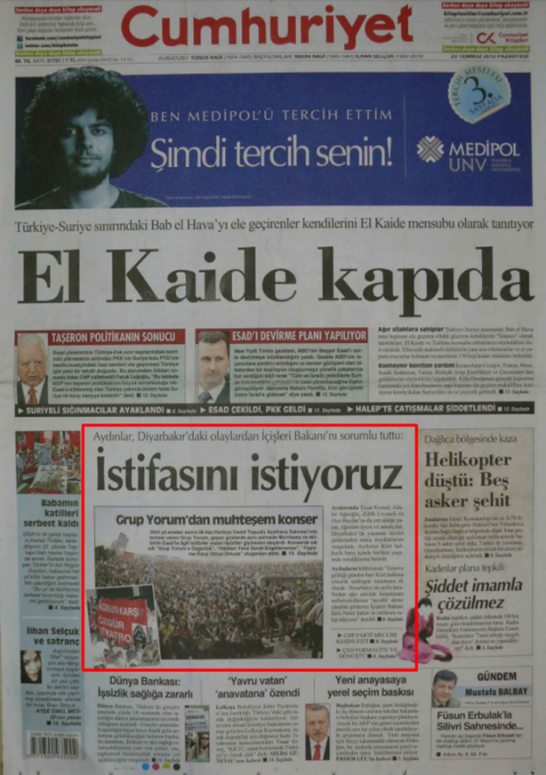 Foto - Ali İhsan Karahasanoğlu geçmiş 23 Temmuzlardaki gazete manşetlerini yorumladı