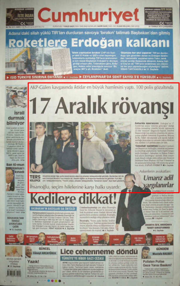 Foto - Ali İhsan Karahasanoğlu geçmiş 23 Temmuzlardaki gazete manşetlerini yorumladı