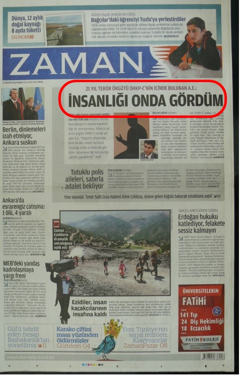 Foto - Ali İhsan Karahasanoğlu geçmiş 24 Ağustoslardaki gazete manşetlerini yorumladı