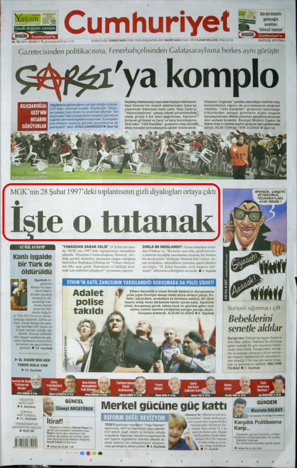 Foto - Ali İhsan Karahasanoğlu geçmiş 24 Eylüllerdeki gazete manşetlerini yorumladı