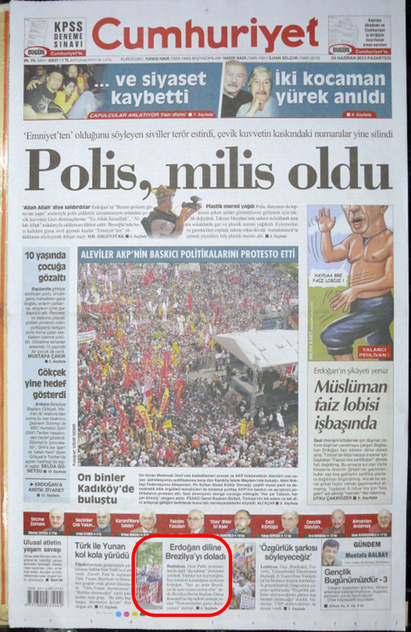 Foto - Ali İhsan Karahasanoğlu geçmiş 24 Haziranlardaki gazete manşetlerini yorumladı