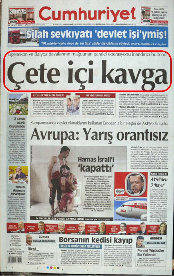 Foto - Ali İhsan Karahasanoğlu geçmiş 24 Temmuzlardaki gazete manşetlerini yorumladı