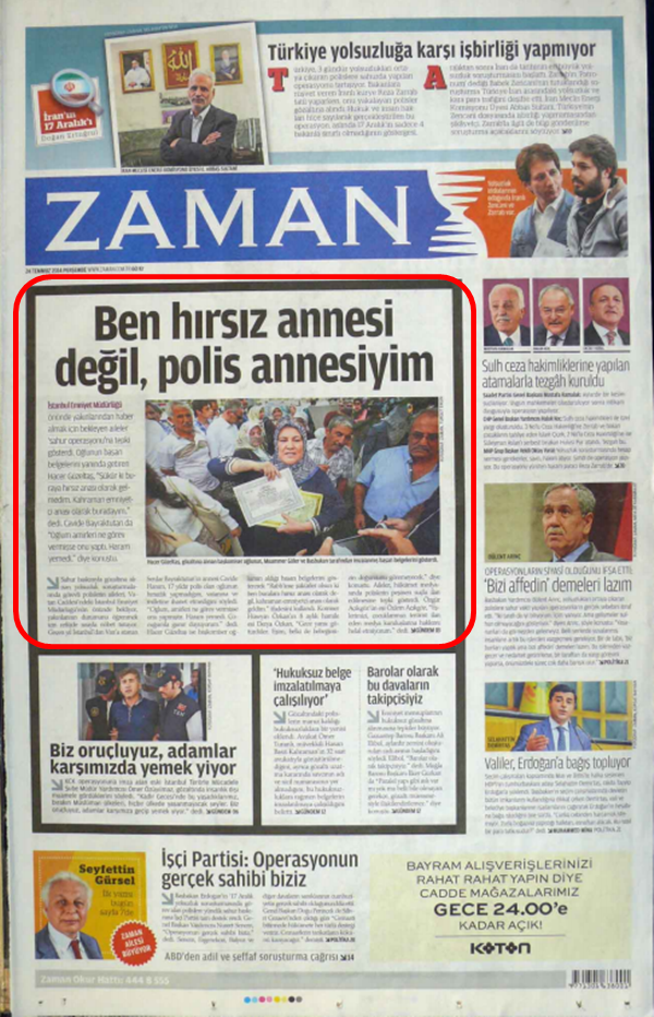 Foto - Ali İhsan Karahasanoğlu geçmiş 24 Temmuzlardaki gazete manşetlerini yorumladı