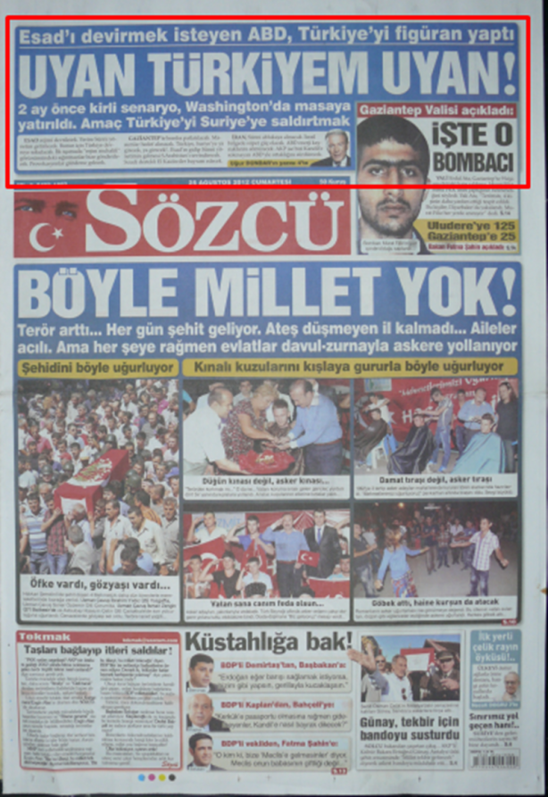Foto - Ali İhsan Karahasanoğlu geçmiş 25 Ağustoslardaki gazete manşetlerini yorumladı