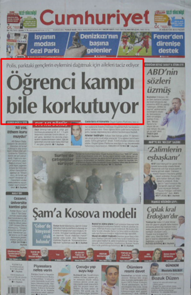 Foto - Ali İhsan Karahasanoğlu geçmiş 25 Ağustoslardaki gazete manşetlerini yorumladı