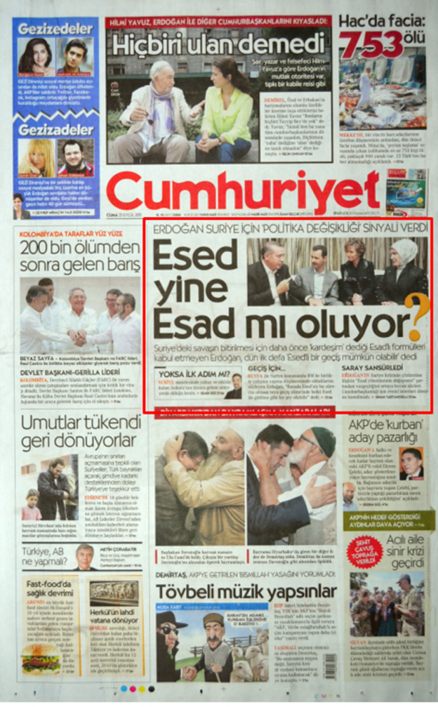 Foto - Ali İhsan Karahasanoğlu, geçmiş 25 Eylüllerdeki gazete manşetlerini yorumladı