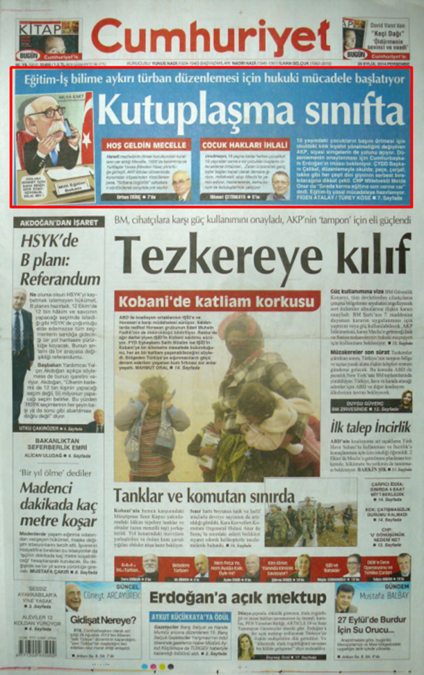 Foto - Ali İhsan Karahasanoğlu, geçmiş 25 Eylüllerdeki gazete manşetlerini yorumladı