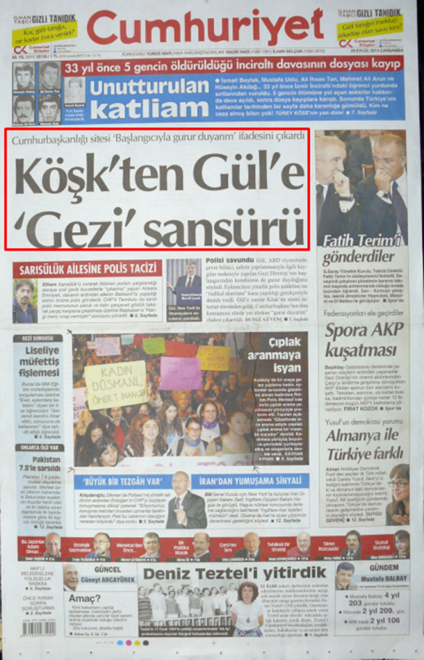 Foto - Ali İhsan Karahasanoğlu, geçmiş 25 Eylüllerdeki gazete manşetlerini yorumladı