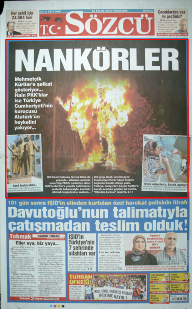 Foto - Ali İhsan Karahasanoğlu, geçmiş 25 Eylüllerdeki gazete manşetlerini yorumladı