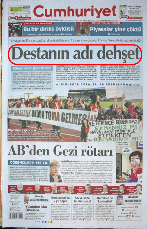 Foto - Ali İhsan Karahasanoğlu geçmiş 25 Haziranlardaki gazete manşetlerini yorumladı