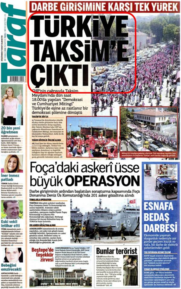 Foto - Ali İhsan Karahasanoğlu geçmiş 25 Temmuzlardaki gazete manşetlerini yorumladı