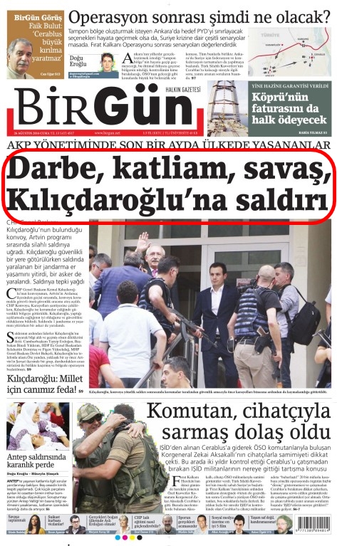 Foto - Ali İhsan Karahasanoğlu geçmiş 26 Ağustoslardaki gazete manşetlerini yorumladı