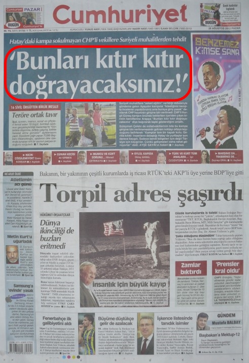 Foto - Ali İhsan Karahasanoğlu geçmiş 26 Ağustoslardaki gazete manşetlerini yorumladı