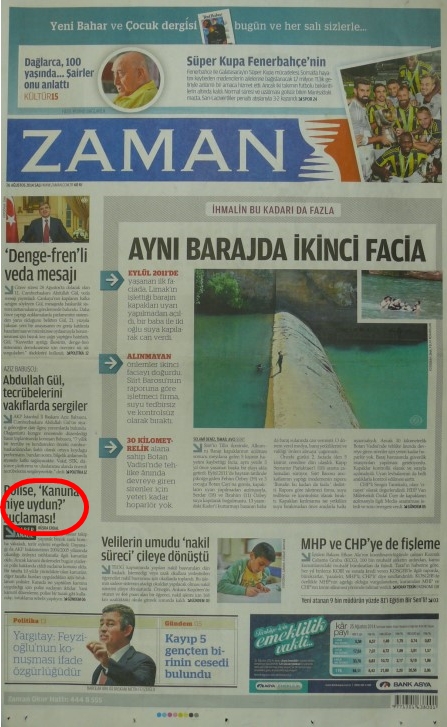 Foto - Ali İhsan Karahasanoğlu geçmiş 26 Ağustoslardaki gazete manşetlerini yorumladı