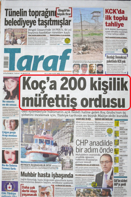 Foto - Ali İhsan Karahasanoğlu geçmiş 26 Eylüllerdeki gazete manşetlerini yorumladı