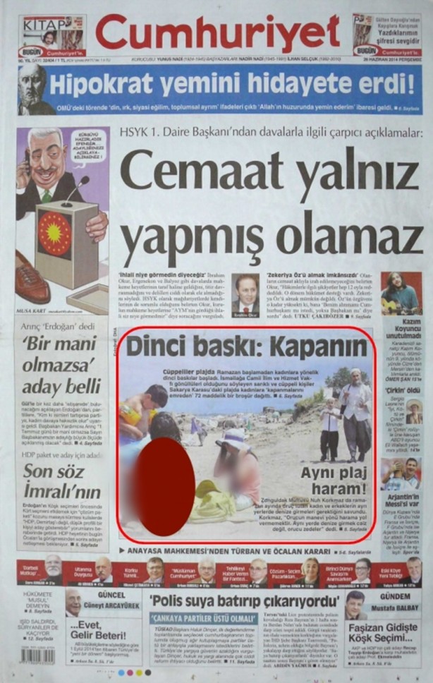 Foto - Ali İhsan Karahasanoğlu, geçmiş 26 Haziranlardaki gazete manşetleri yorumladı