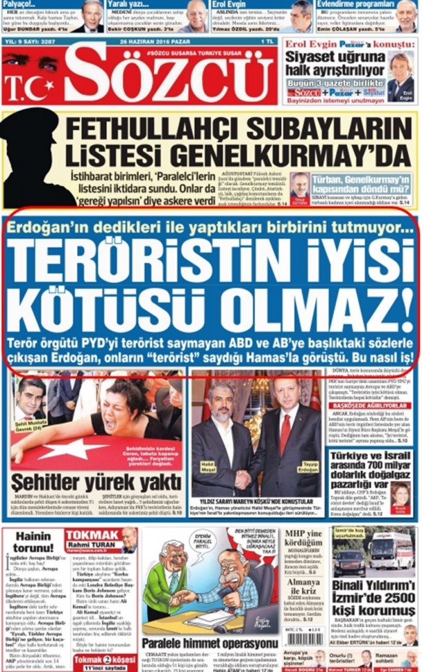 Foto - Ali İhsan Karahasanoğlu, geçmiş 26 Haziranlardaki gazete manşetleri yorumladı