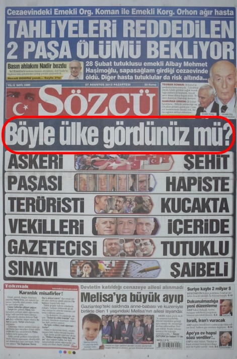 Foto - Ali İhsan Karahasanoğlu geçmiş 27 Ağustoslardaki gazete manşetlerini yorumladı