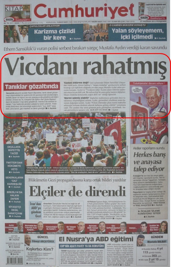 Foto - Ali İhsan Karahasanoğlu geçmiş 27 Haziranlardaki gazete manşetlerini yorumladı