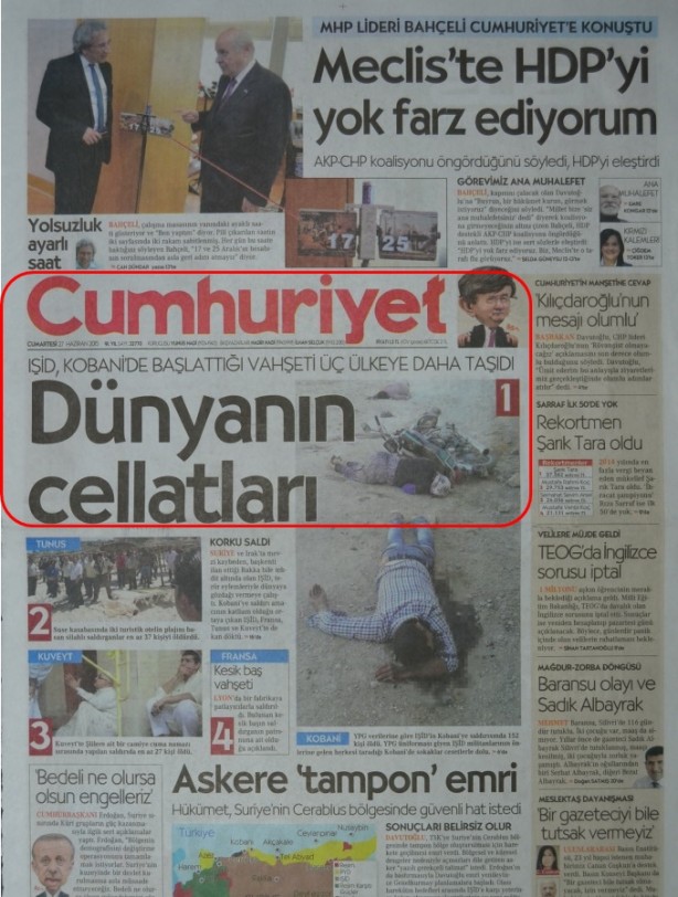 Foto - Ali İhsan Karahasanoğlu geçmiş 27 Haziranlardaki gazete manşetlerini yorumladı