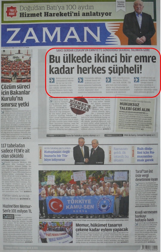 Foto - Ali İhsan Karahasanoğlu geçmiş 27 Haziranlardaki gazete manşetlerini yorumladı