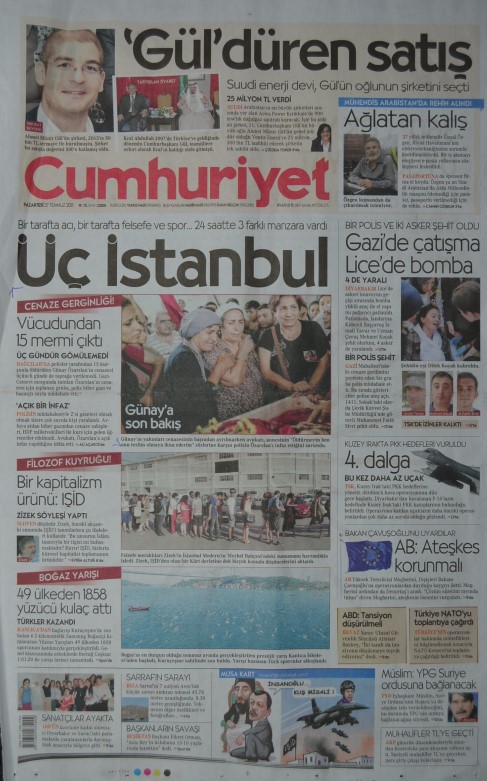 Foto - Ali İhsan Karahasanoğlu geçmiş 27 Temmuzlardaki gazete manşetlerini yorumladı