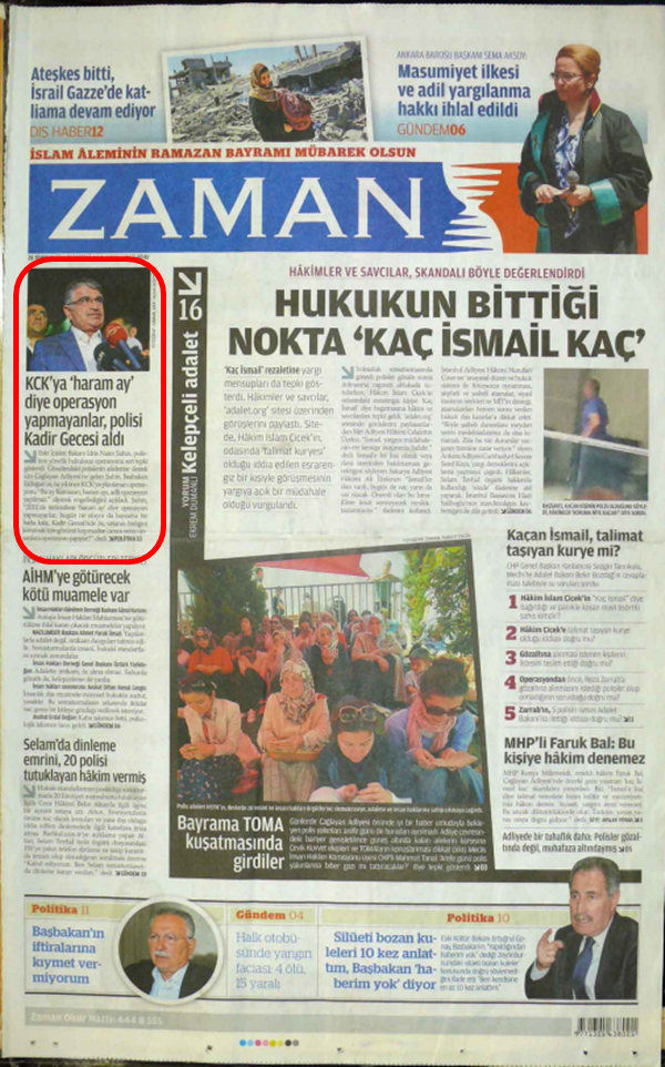 Foto - Ali İhsan Karahasanoğlu geçmiş 28 Temmuzlardaki gazete manşetlerini yorumladı