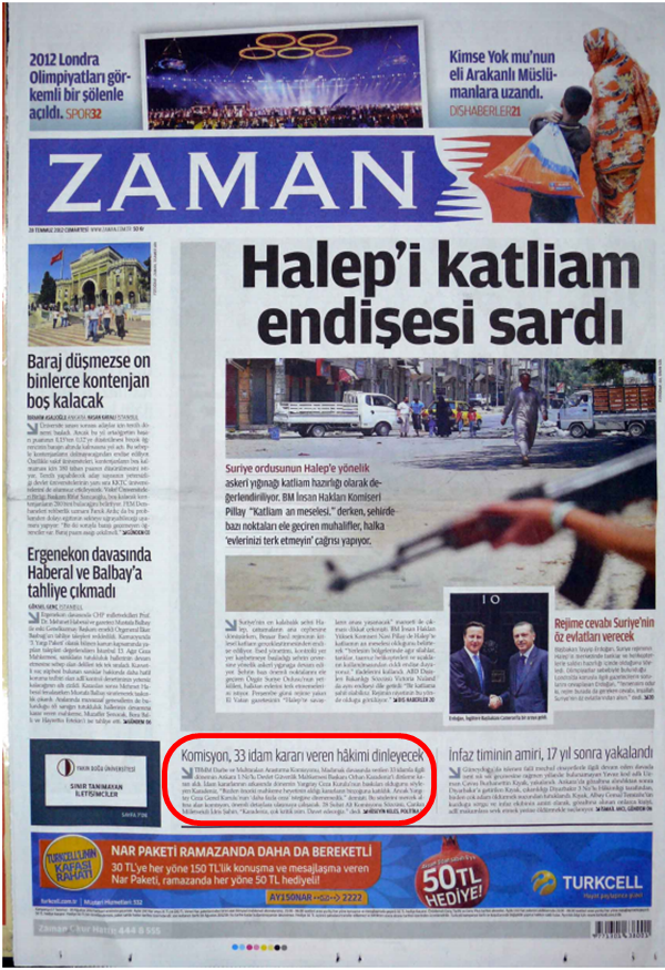 Foto - Ali İhsan Karahasanoğlu geçmiş 28 Temmuzlardaki gazete manşetlerini yorumladı