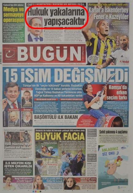 Foto - Ali İhsan Karahasanoğlu geçmiş 29 Ağustoslardaki gazete manşetlerini yorumladı