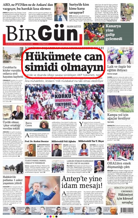 Foto - Ali İhsan Karahasanoğlu geçmiş 29 Ağustoslardaki gazete manşetlerini yorumladı