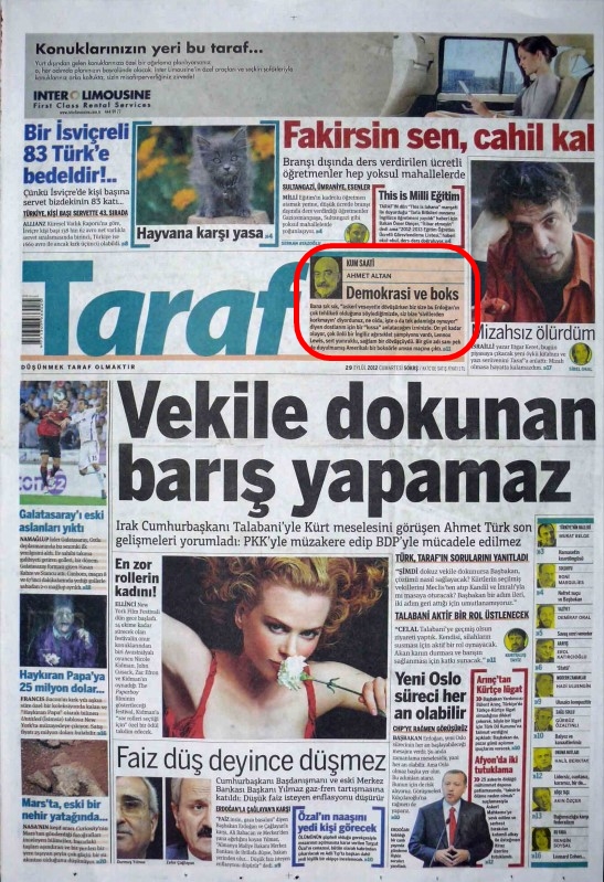 Foto - Ali İhsan Karahasanoğlu geçmiş 29 Eylüllerdeki gazete manşetlerini yorumladı