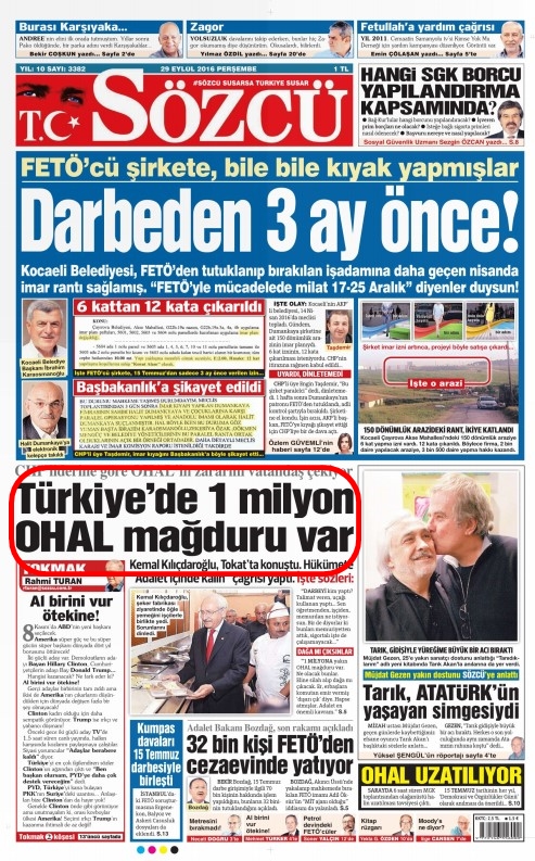 Foto - Ali İhsan Karahasanoğlu geçmiş 29 Eylüllerdeki gazete manşetlerini yorumladı