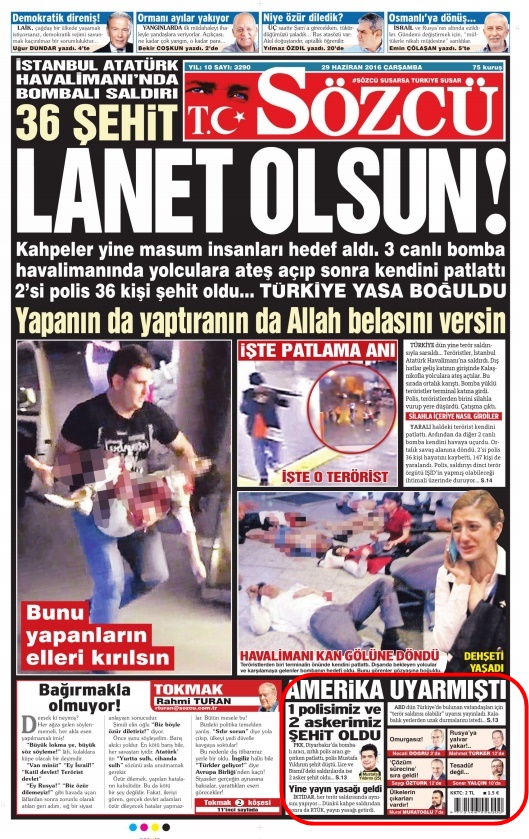 Foto - Ali İhsan Karahasanoğlu geçmiş 29 Haziranlardaki gazete manşetlerini yorumladı