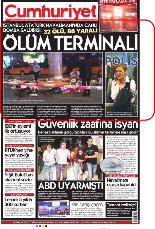 Foto - Ali İhsan Karahasanoğlu geçmiş 29 Haziranlardaki gazete manşetlerini yorumladı