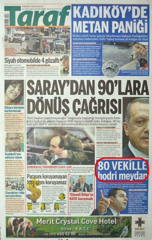 Foto - Ali İhsan Karahasanoğlu geçmiş 29 Temmuzlardaki gazete manşetlerini yorumladı