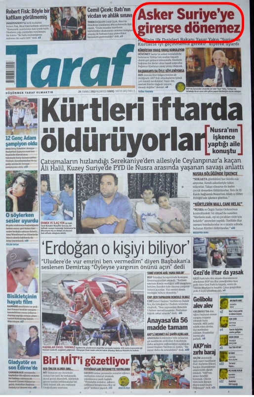 Foto - Ali İhsan Karahasanoğlu geçmiş 29 Temmuzlardaki gazete manşetlerini yorumladı