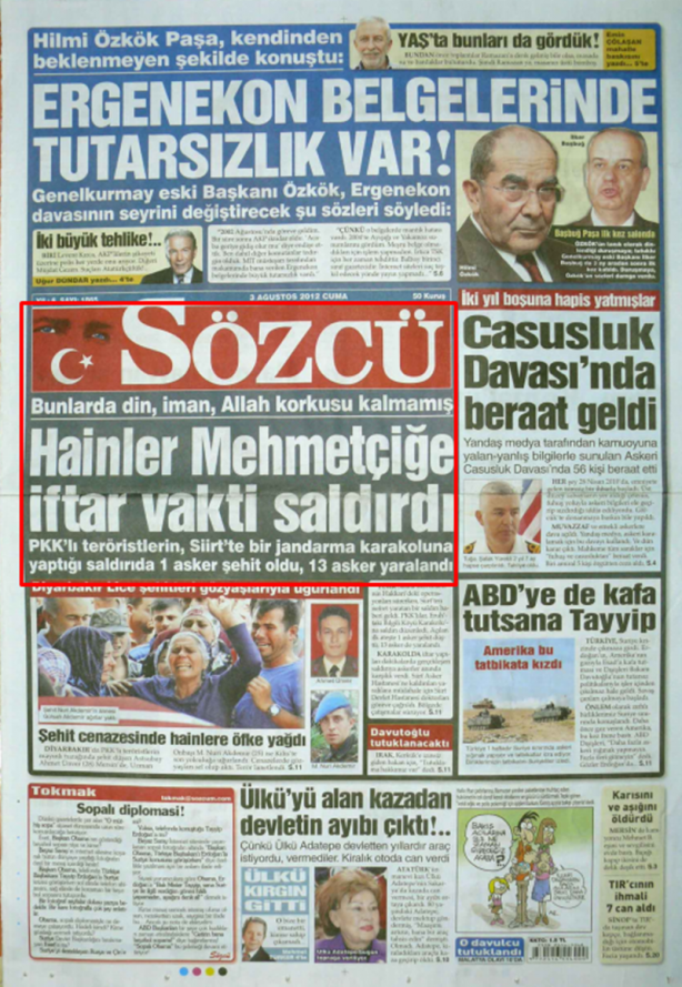 Foto - Ali İhsan Karahasanoğlu geçmiş 3 Ağustoslardaki gazete manşetlerini yorumladı