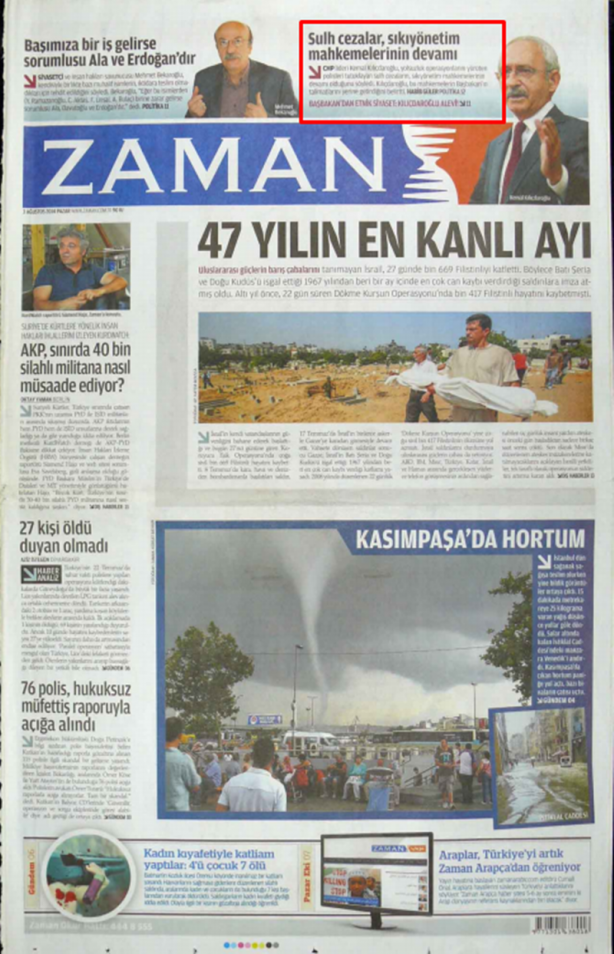 Foto - Ali İhsan Karahasanoğlu geçmiş 3 Ağustoslardaki gazete manşetlerini yorumladı