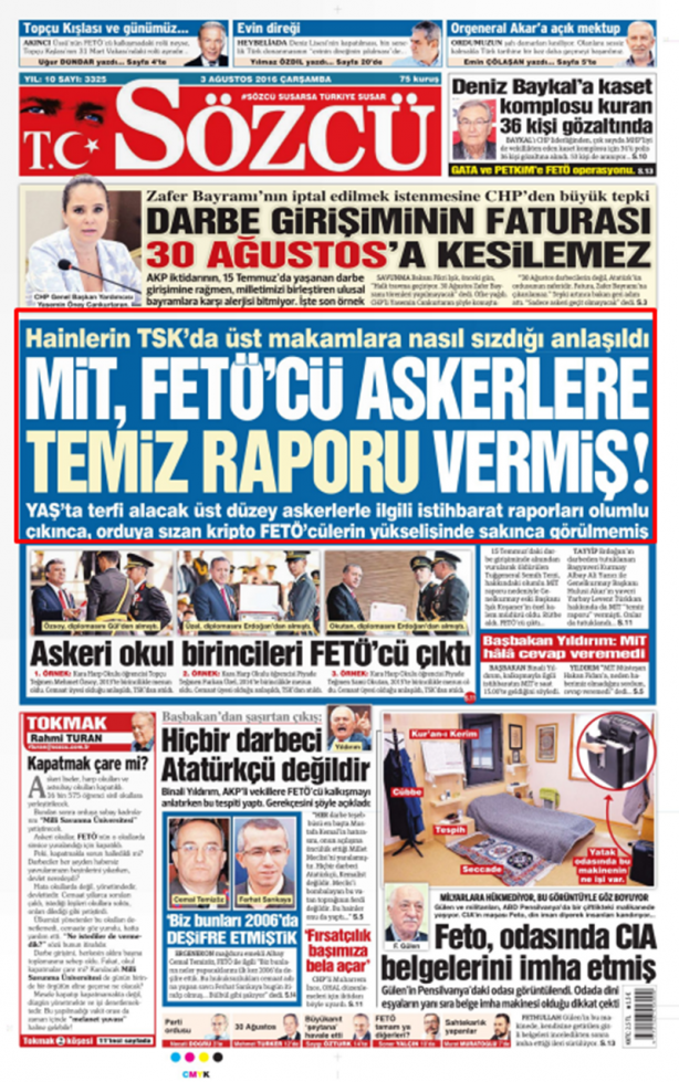 Foto - Ali İhsan Karahasanoğlu geçmiş 3 Ağustoslardaki gazete manşetlerini yorumladı
