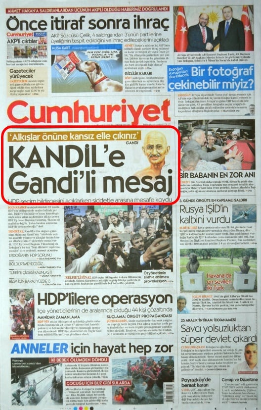 Foto - Ali İhsan Karahasanoğlu geçmiş 3 Ekimlerdeki gazete manşetlerini yorumladı