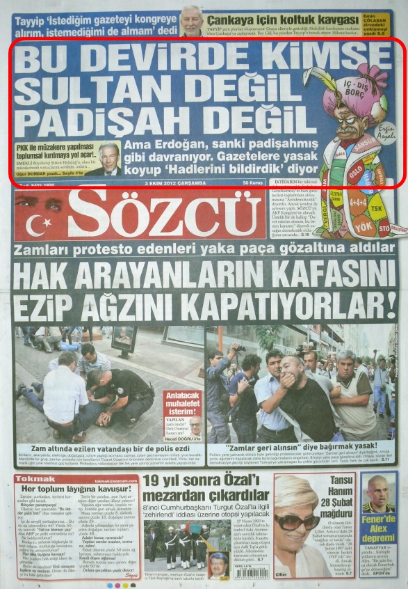 Foto - Ali İhsan Karahasanoğlu geçmiş 3 Ekimlerdeki gazete manşetlerini yorumladı