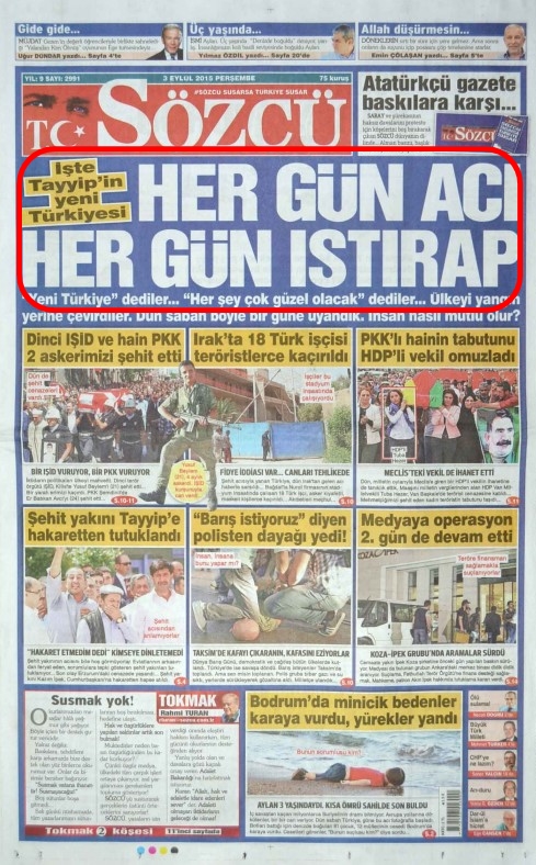 Foto - Ali İhsan Karahasanoğlu geçmiş 3 Eylüllerdeki gazete manşetlerini yorumladı