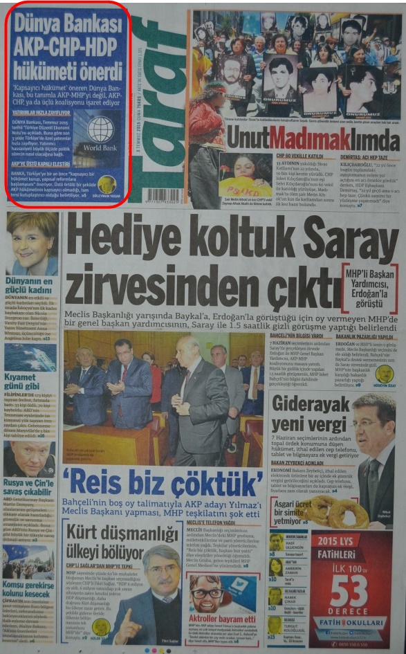 Foto - Ali İhsan Karahasanoğlu geçmiş 3 Temmuzlardaki gazete manşetlerini yorumladı