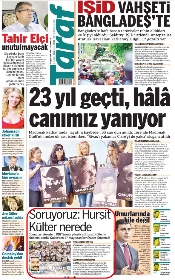 Foto - Ali İhsan Karahasanoğlu geçmiş 3 Temmuzlardaki gazete manşetlerini yorumladı