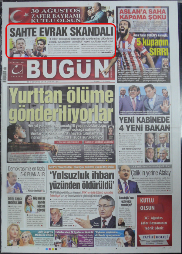 Foto - Ali İhsan Karahasanoğlu geçmiş 30 Ağustoslardaki gazete manşetlerini yorumladı