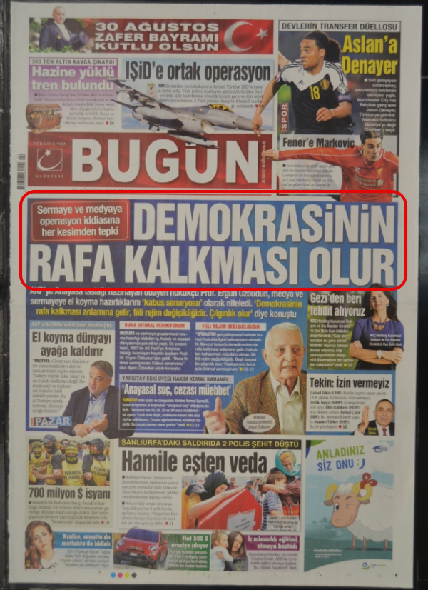 Foto - Ali İhsan Karahasanoğlu geçmiş 30 Ağustoslardaki gazete manşetlerini yorumladı