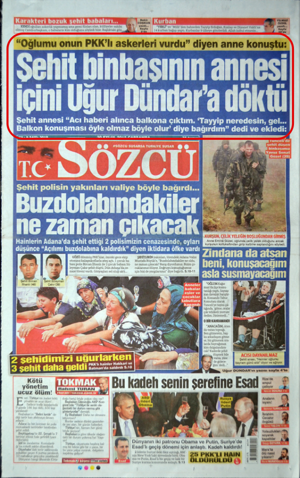 Foto - Ali İhsan Karahasanoğlu geçmiş 30 Eylüllerdeki gazete manşetlerini yorumladı