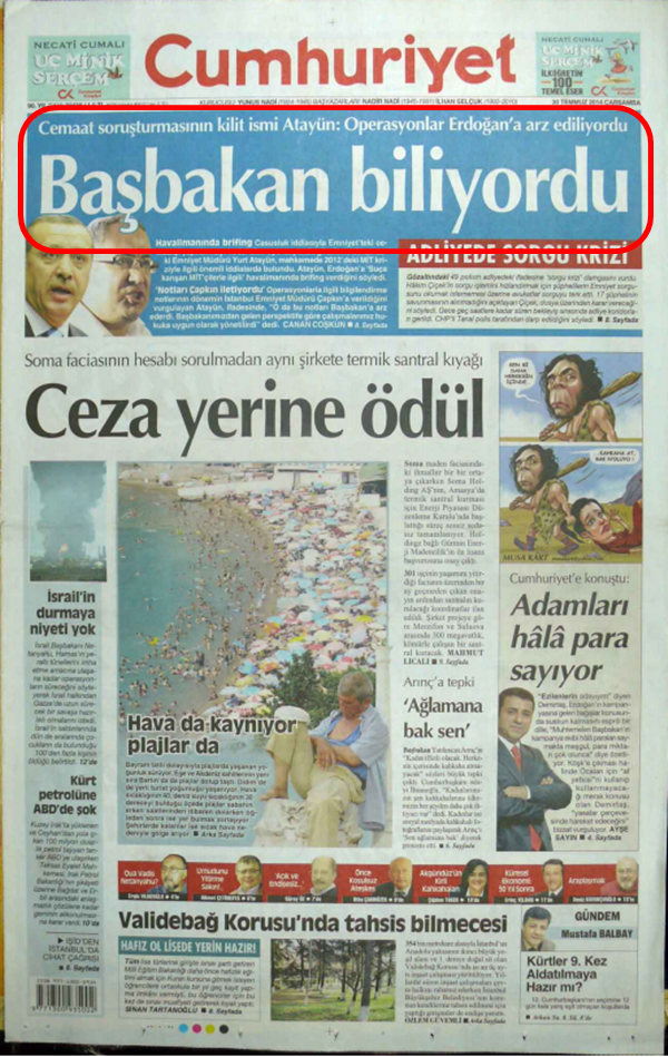 Foto - Ali İhsan Karahasanoğlu geçmiş 30 Temmuzlardaki gazete manşetlerini yorumladı